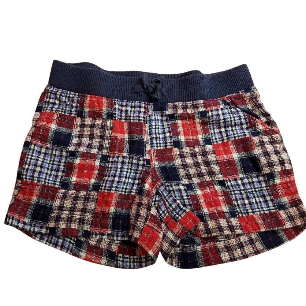 Faded Glory patriotic patchwork shorts S6/6X